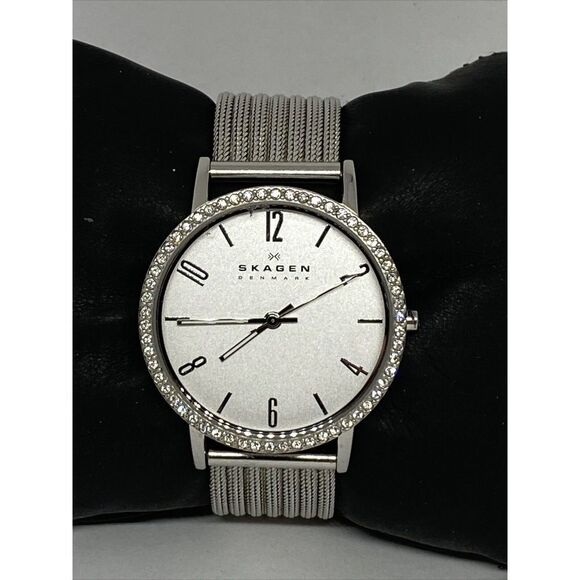 Skagen SKW2284 Women Silver Stainless Steel Analog Dial Quartz Wrist Watch JK616 main image 6